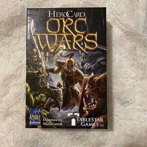 HeroCard Orc Wars Board Game brand New